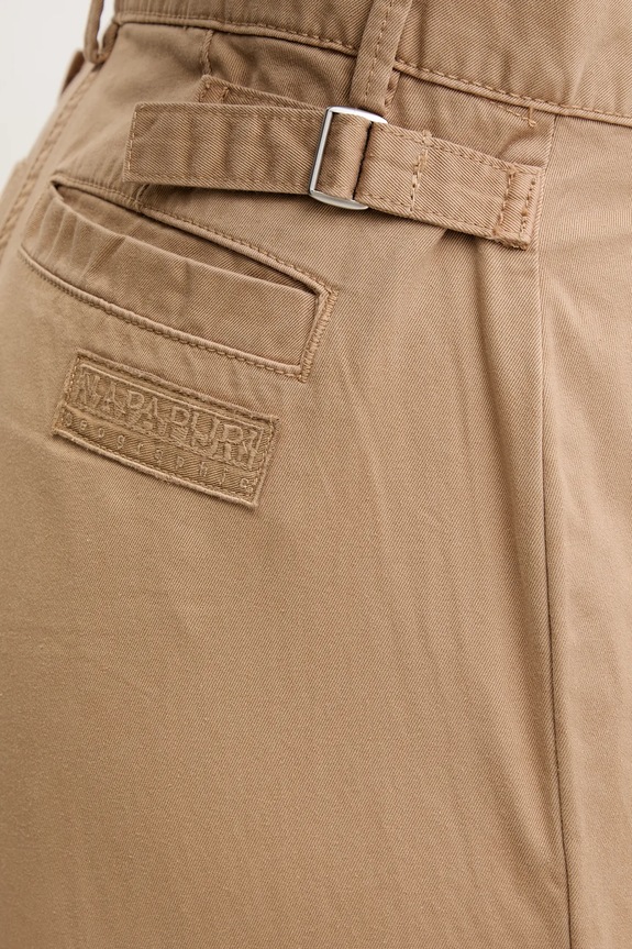 Napapijri pantaloni in cotone M-Selva beige NP0A4IL4N1Q1