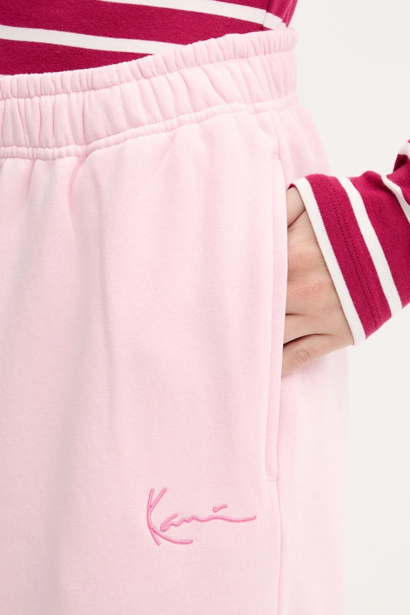 Karl Kani pantaloni de trening roz 61030060