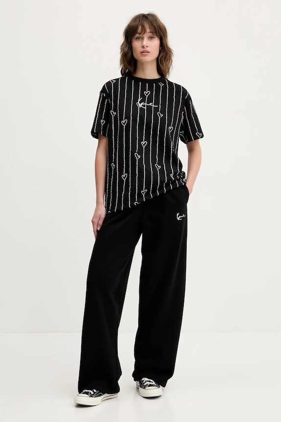 Karl Kani pantaloni tuta 61030062 nero SS25
