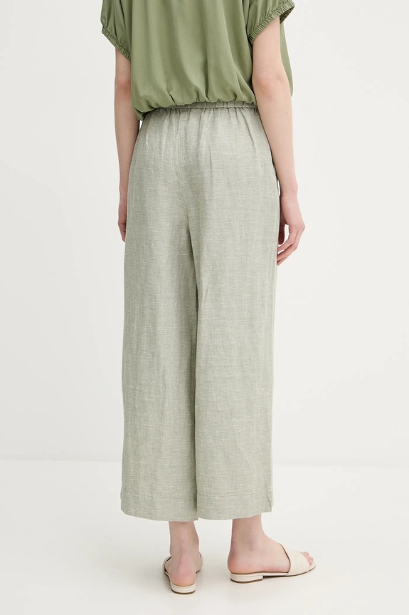 Ruházat United Colors of Benetton lennadrág 465XDF09J zöld