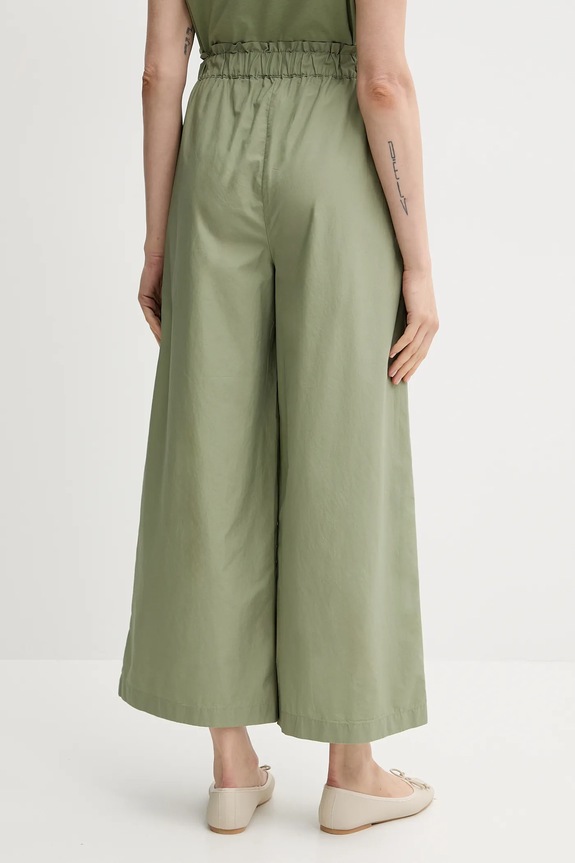 Ρούχα Βαμβακερό παντελόνι United Colors of Benetton 4AC7DF09A πράσινο