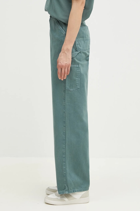 Rifle Carhartt WIP Jens Pant I033142.2M24J zelená SS25