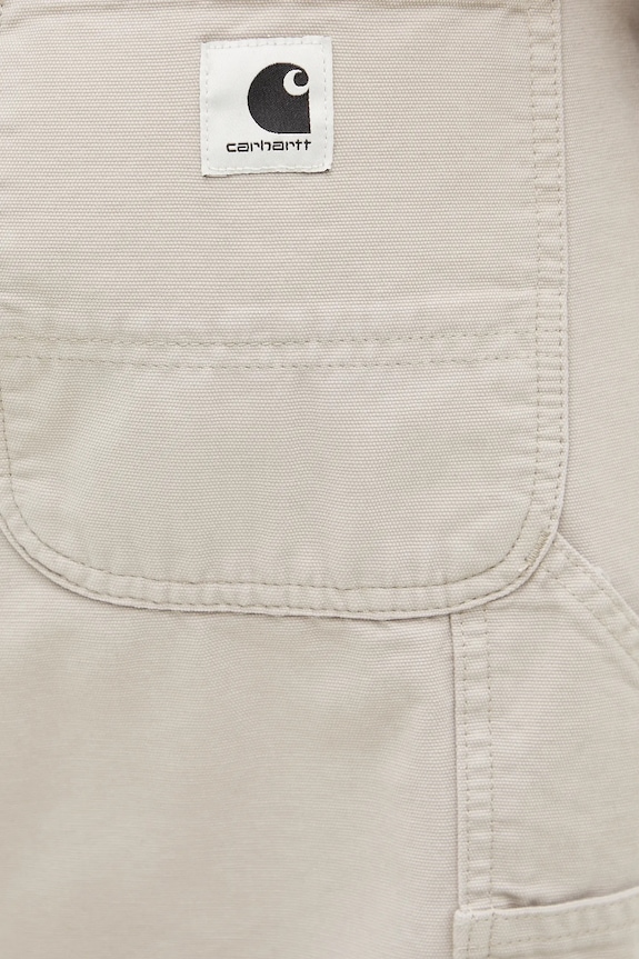 Carhartt WIP pantaloni in cotone Brandon Single Knee Pant I034838.2OR4O. beige