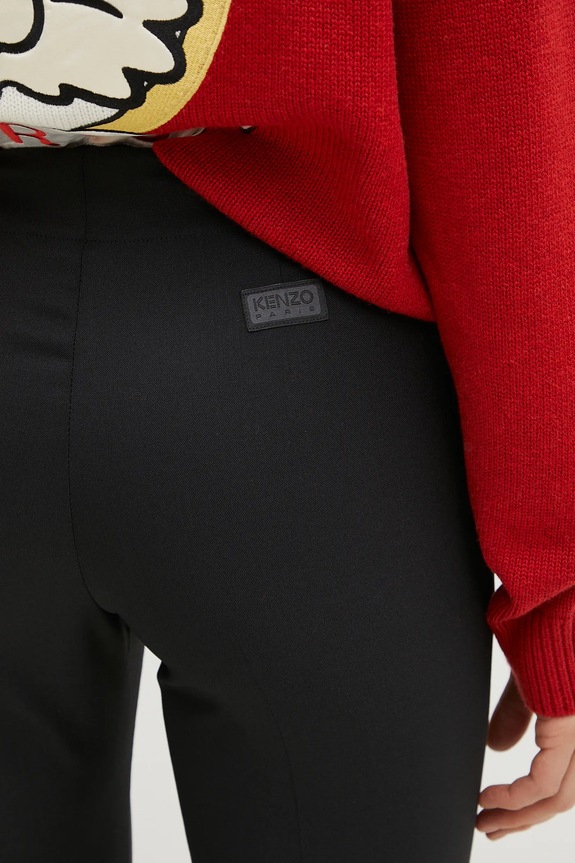 Kenzo wool trousers black FF52PA0939RA.99