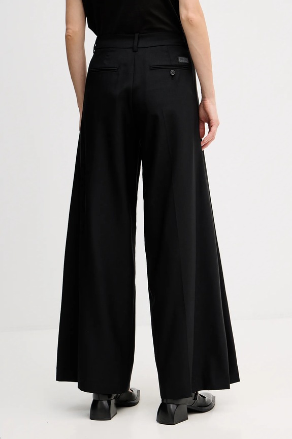 Oblečenie Vlnené nohavice Kenzo FF52PA0999RA.99 čierna