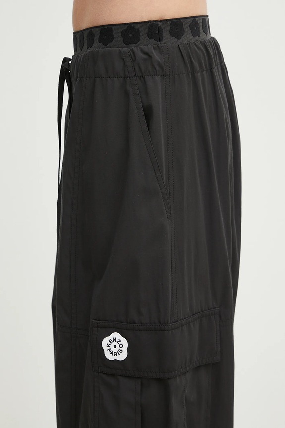 Kenzo pantaloni negru FF52PA1049FI.99