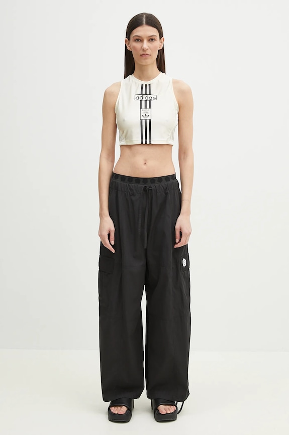 Kenzo pantaloni FF52PA1049FI.99 negru
