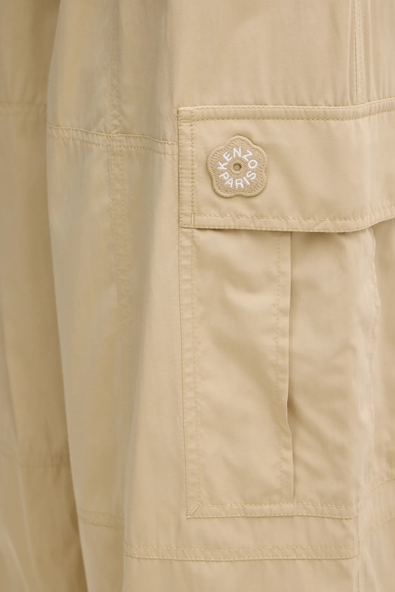 Kenzo pantaloni bej FF52PA1059FI.11