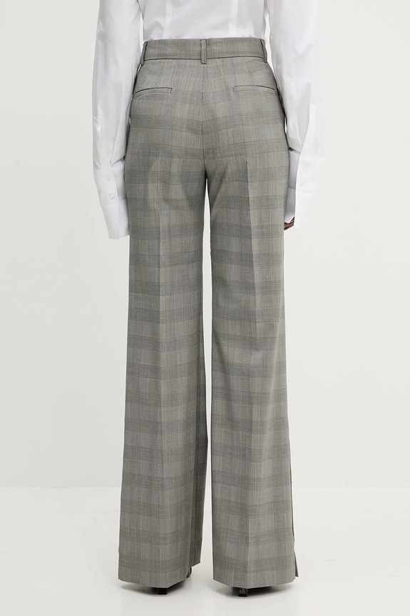 Îmbrăcăminte Sportmax pantaloni de lână Batun 2512131011600 maro