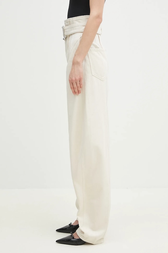 Джинси Sportmax Glauco 2512131025600 бежевий SS25
