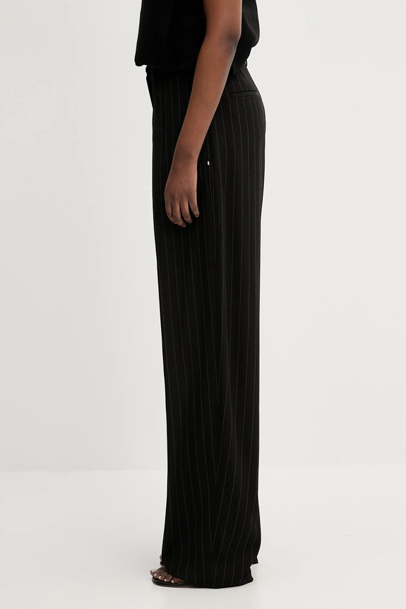 Sportmax pantaloni Berard 2512131031600 negru SS25