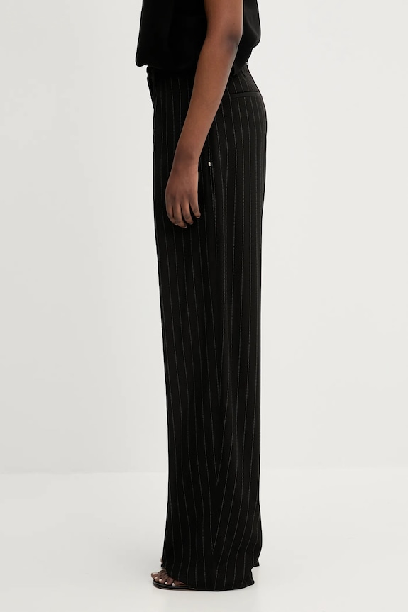 Sportmax pantaloni Berard 2512131031600 negru SS25