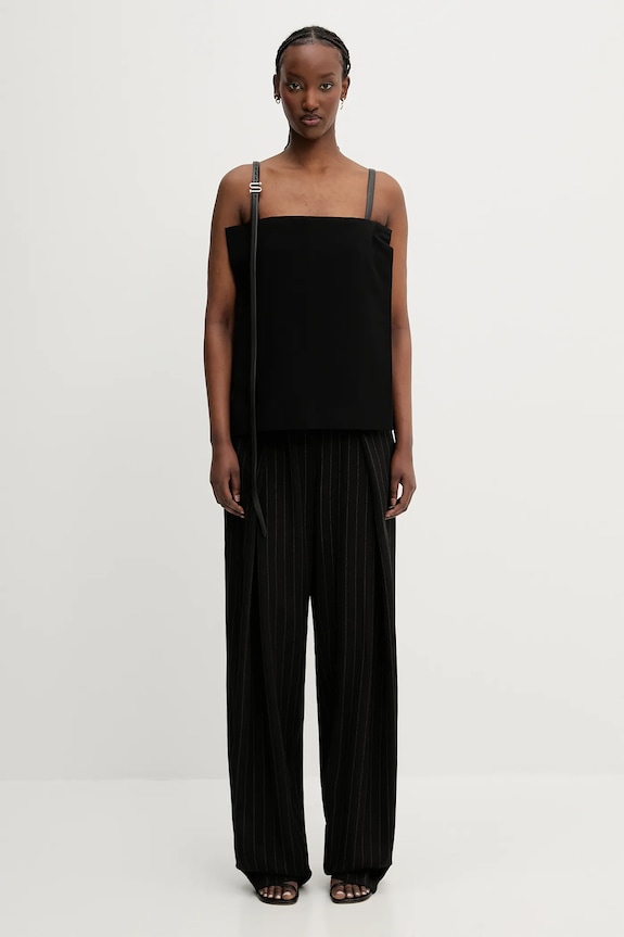 Sportmax pantaloni Berard 2512131031600 negru