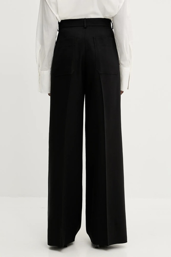 Clothing Sportmax trousers Veggia 2512131032600 black