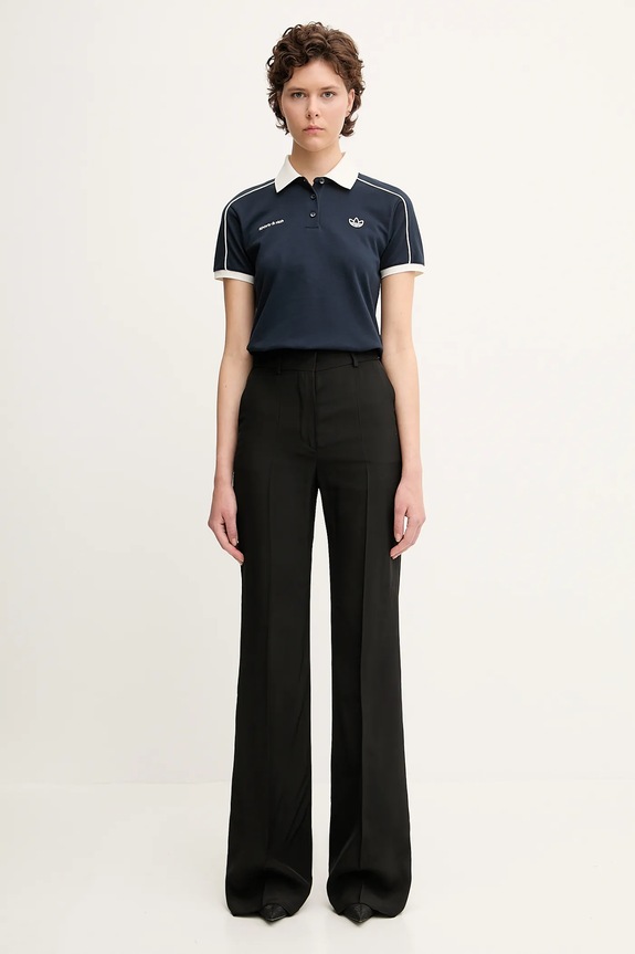Sportmax spodnie Orario czarny 2512131102600