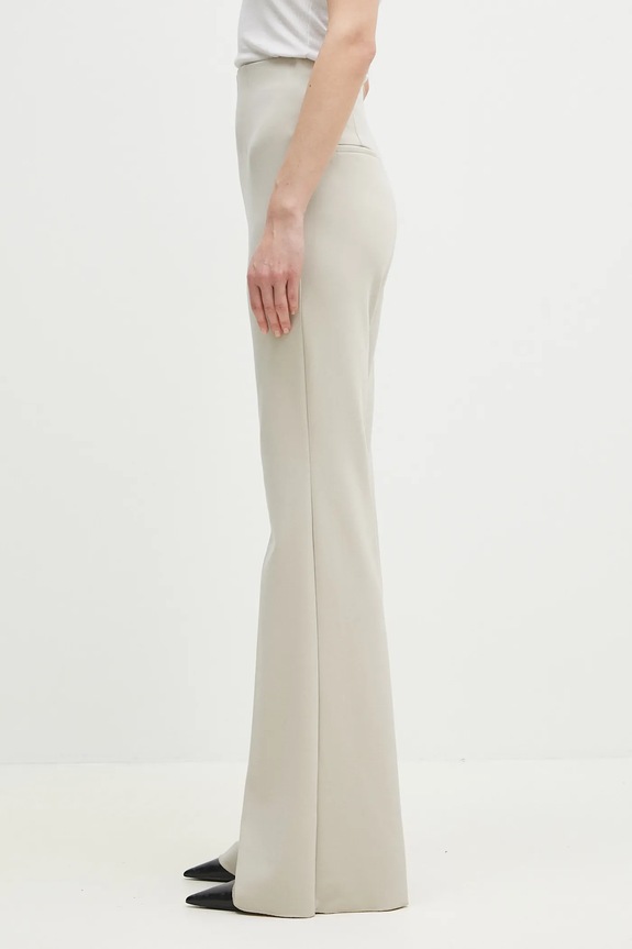 Sportmax spodnie Olea 2512781011600 beżowy SS25