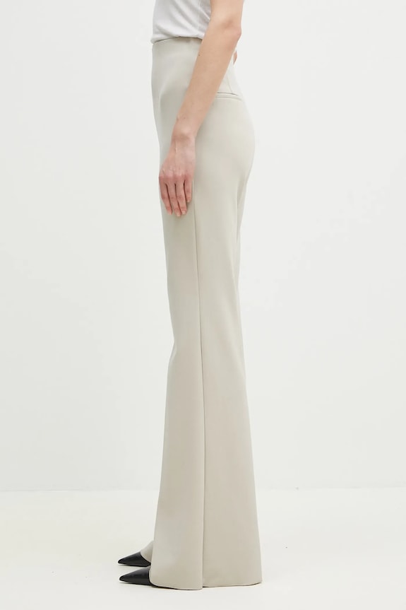 Sportmax spodnie Olea 2512781011600 beżowy SS25