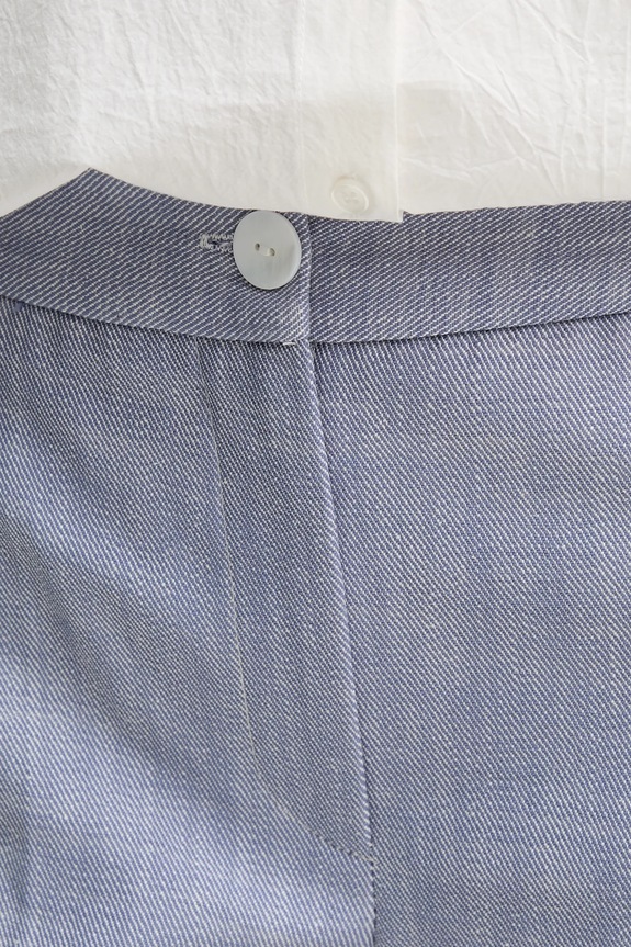 Βαμβακερό παντελόνι Pedro del Hierro μπλε 7609755