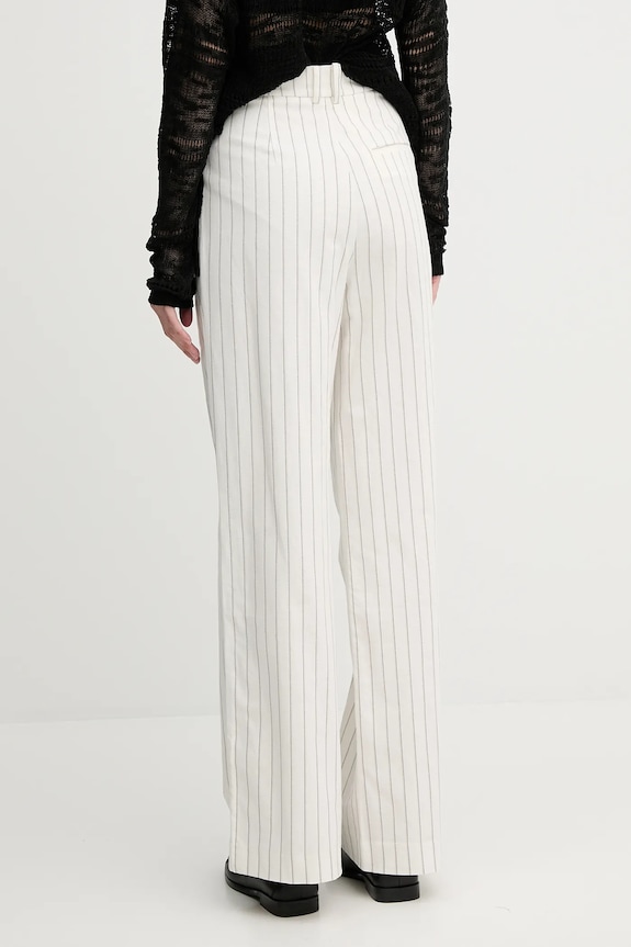 Odjeća Hlače s dodatkom lana Pedro del Hierro 7609760 bež