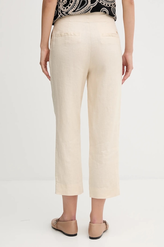 Oblačila Lanene hlače Pedro del Hierro 7609781 bež