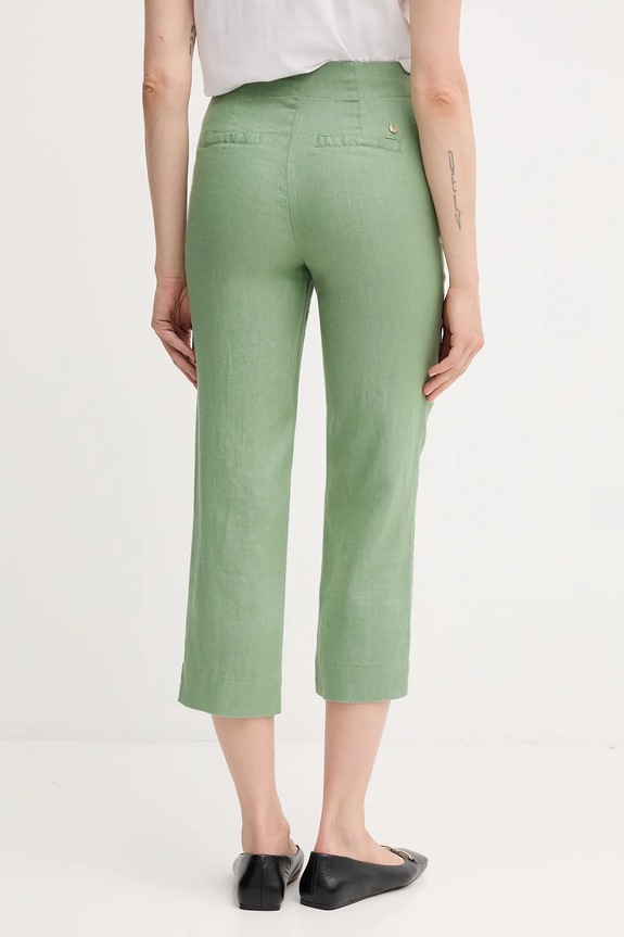 Oblačila Lanene hlače Pedro del Hierro 7609781 zelena