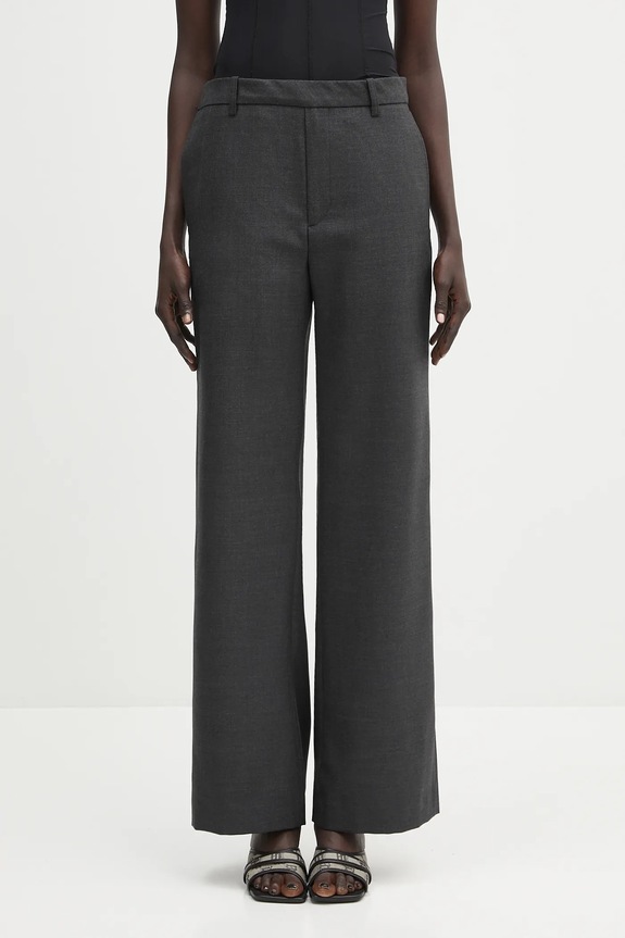 Our Legacy pantaloni in lana Unveil lana nero W2254UP