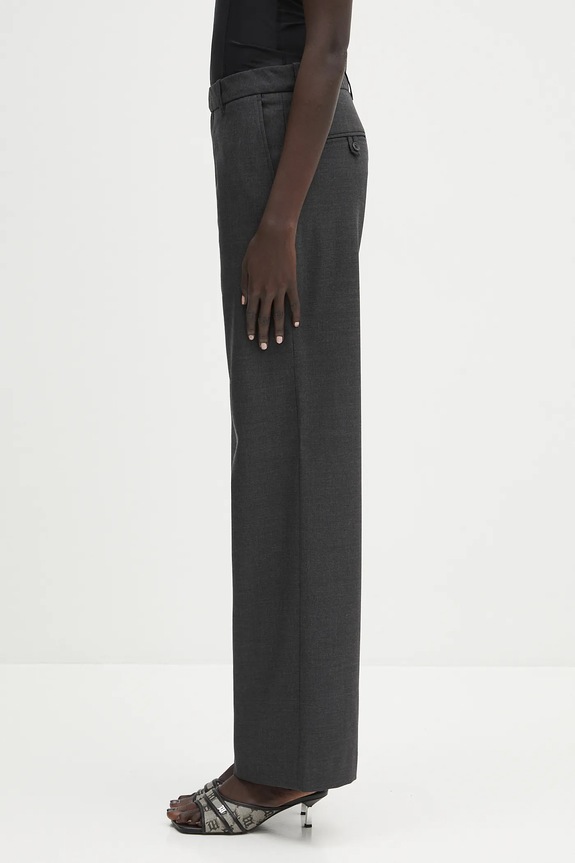 Our Legacy pantaloni in lana Unveil W2254UP nero SS25