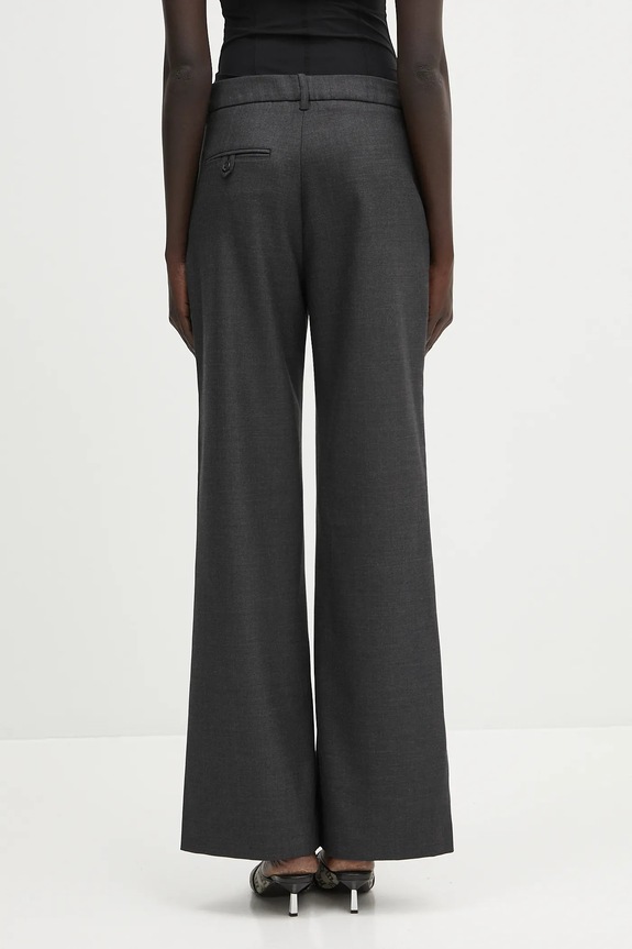 Abbigliamento Our Legacy pantaloni in lana Unveil W2254UP nero