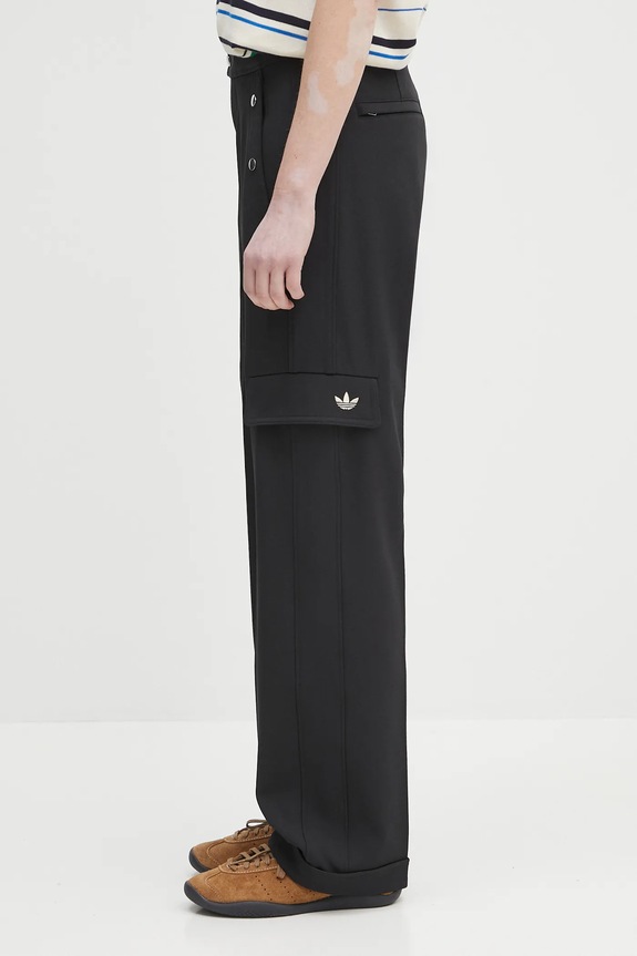 adidas Originals trousers x Wales Bonner Sailor Sailor JW6224 black SS25