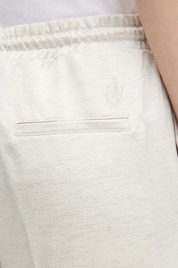 JW Anderson spodnie Drawstring Waist beżowy TR0399.PG1693.002