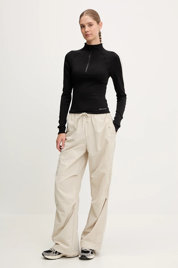 P.E Nation pantaloni tuta Discovery 252P058 beige AW25