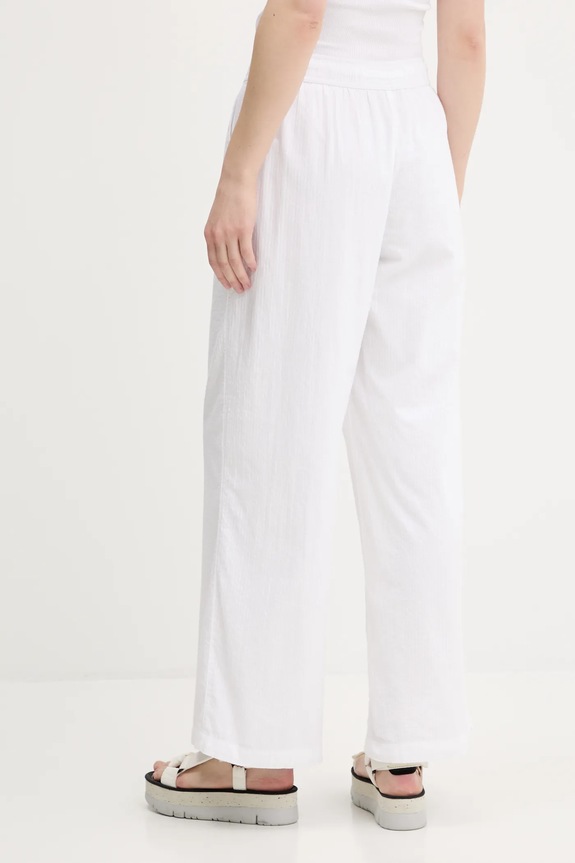 Îmbrăcăminte Hollister Co. pantaloni de bumbac KI356.5063.100 alb
