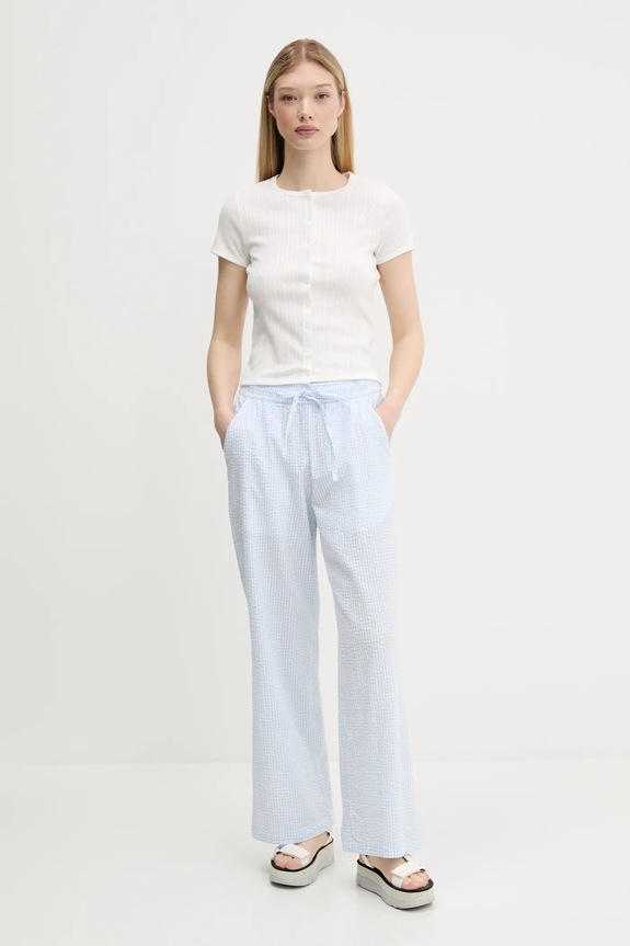 Hollister Co. spodnie bawełniane KI356.5063.204 niebieski SS25