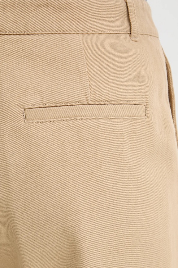 Filippa K pantaloni in cotone beige 31422.FK