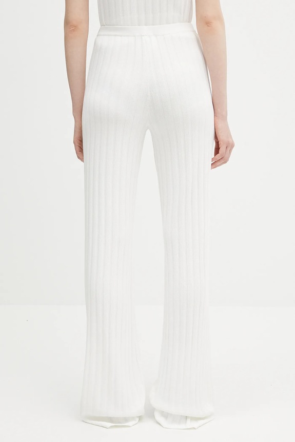 Clothing Sporty & Rich trousers Src Ribbed PO049620305WH37 beige