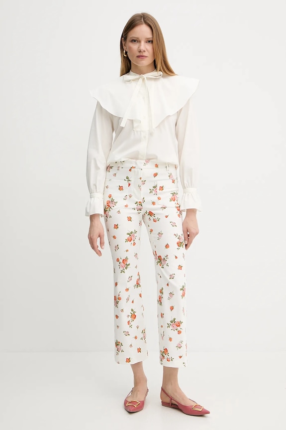 Παντελόνι Weekend Max Mara 2515131023600 μπεζ SS25