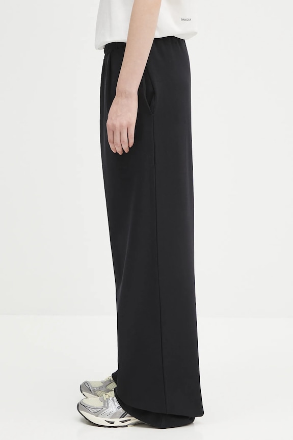 Pangaia pantaloni tuta DNA Double Jersey Pleated Trousers 10002356 nero AW25