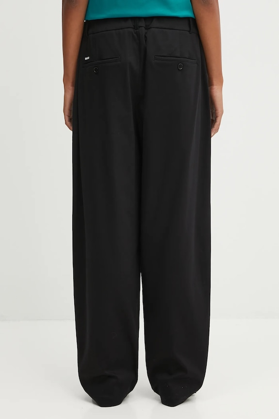 Odjeća Pamučne hlače Pangaia DNA Interlock Trousers 10002446 crna