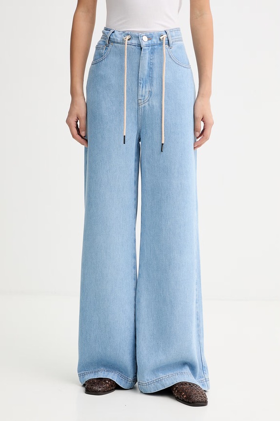MUNTHE wide leg džíny dámské OBEY modrá 247143024715