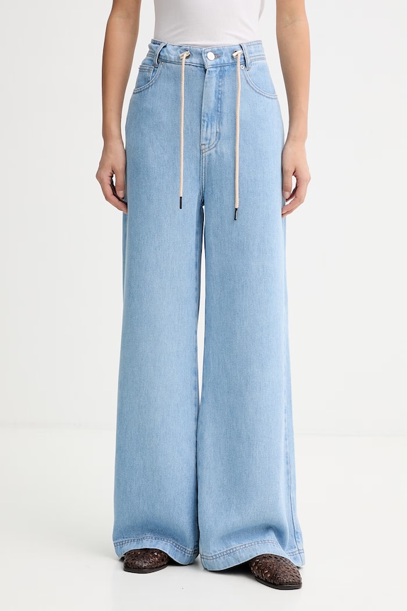 MUNTHE wide leg džíny dámské OBEY modrá 247143024715