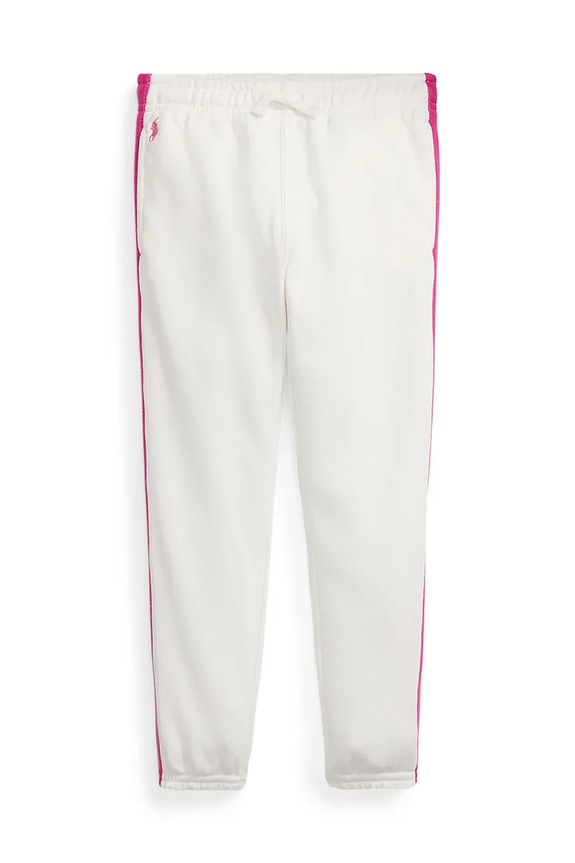 Polo Ralph Lauren spodnie dresowe dziecięce dzianina biały 312957361001