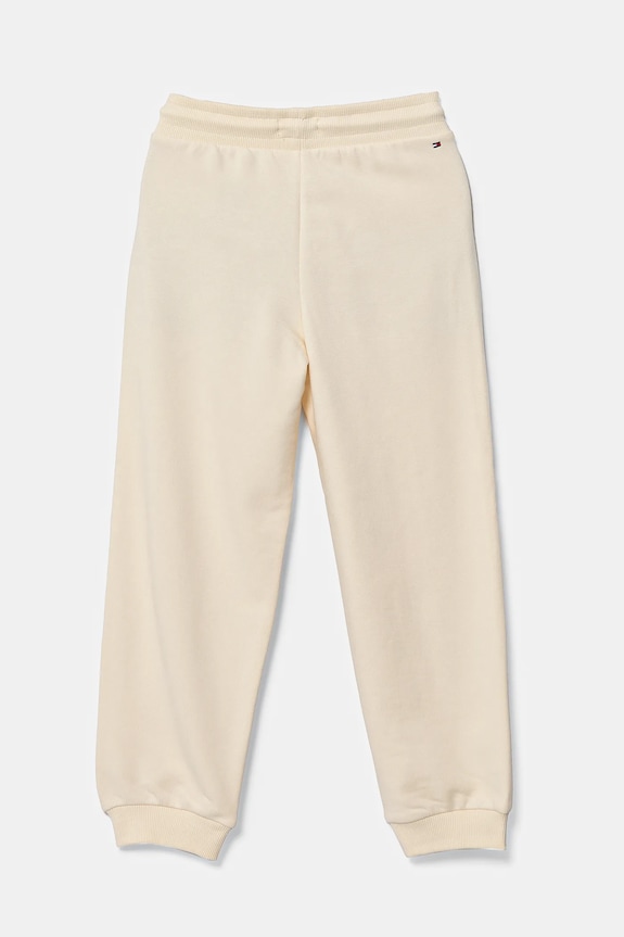 Tommy Hilfiger spodnie dresowe dziecięce KG0KG08325.116.122.PPYA beżowy SS25