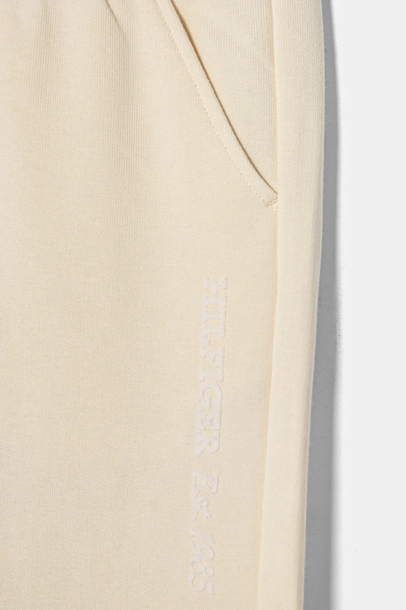DÍVKA Dětské tepláky Tommy Hilfiger KG0KG08325.128.176.PPYA béžová