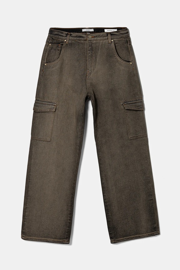 Guess jeansy dziecięce brązowy J5RA13.D5J40.PPYA