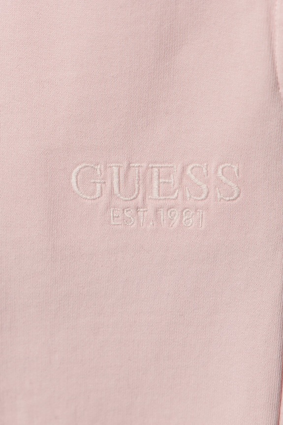 Djevojčice Dječji pamučni donji dio trenirke Guess J5RQ12.KAD74.PPYA roza