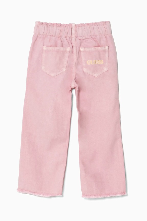 Guess spodnie dziecięce K5RB04.WH1T0.PPYA różowy SS25