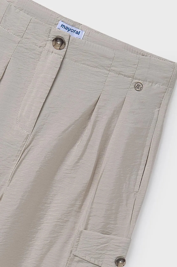 Fete Mayoral pantaloni copii cargo 6536.8C.Junior.PPYA bej