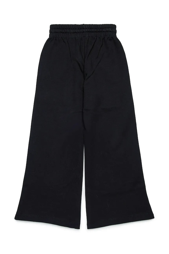 Дитячі бавовняні штани Diesel PCUORE TROUSERS J02231 чорний SS25