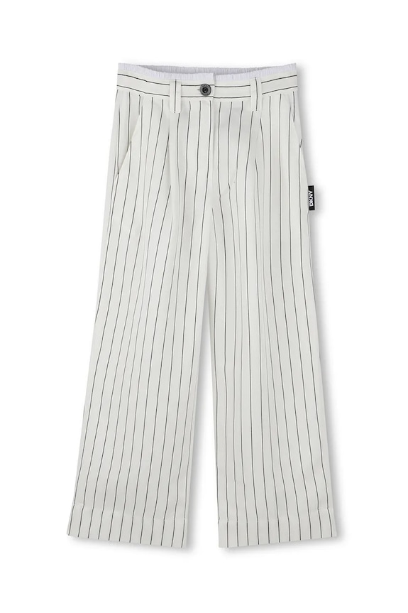 Dkny spodnie dziecięce D62281.114.150 biały SS25