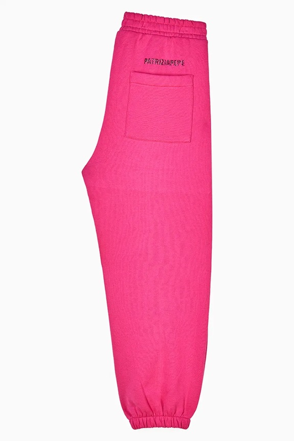 Detské bavlnené tepláky Patrizia Pepe K103 7P0326 ružová AW25